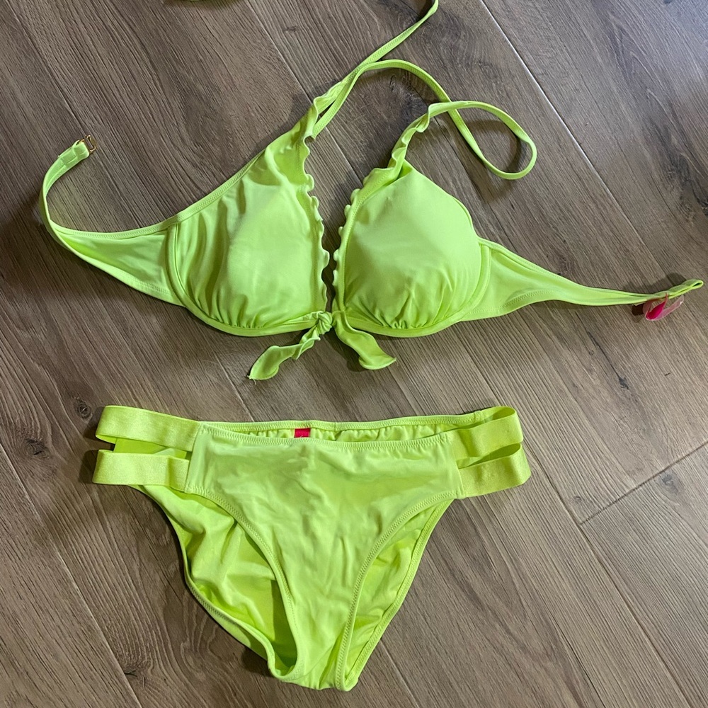 Victoria's Secret Neon Lime Bikini